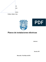 Informe de Dibujo - Electricidad