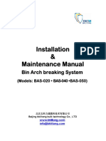 Bin Arch Breaking Systems Installation and Maintenance Manual