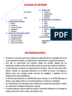 Esquema de Informe