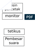 Mesin Pencetak: Monitor