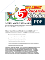 Lomba Mobile Edukasi