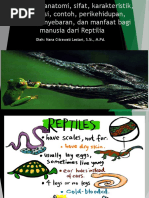 Zoologi Vertebrata Bab 9. Reptil