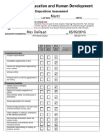 Taylor Mantz Dispositions Assessment May 2016