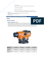 Aparatos Topográficos y Geodésicos