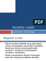  Regresi Linier