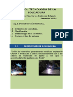 Capi Temas 1.1 1.2 1.3 Tecnologia de La Soldadura 2011-I