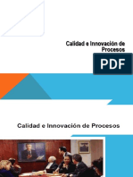 Calidad e Innovación de Procesos