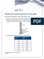 IGCSE Physics Worksheet 9.1