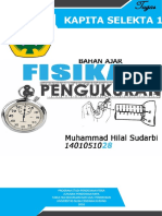 Tugas Kapita Selekta Fisika (Bahan Ajar Pengukuran)