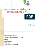Revised Schedule VI PPT