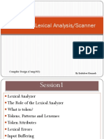 Chapter 2 - Lexical Analysis