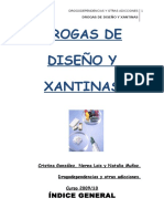 Trabajo Drogas de Diseño y Xantinas