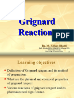 Grignard Reactions: Preparation, Properties and Applications