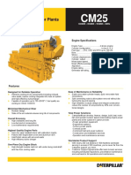 Hoja Tecnica Caterpillar CM25 60Hz