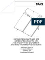 Sistema Termosifónico Sts Manual Instalador