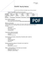 PDHPE Yearly Notes