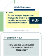 Multiple Regression