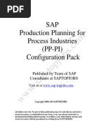 Production Planning For Process Industries-ecc6.0-Ver1