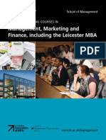 Distance Learning Courses on Management, Marketing & Finance