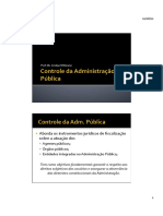 Controle Da Administração Pública