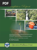 OWT_Completion Report_Green PNPM in Sulawesi_2013