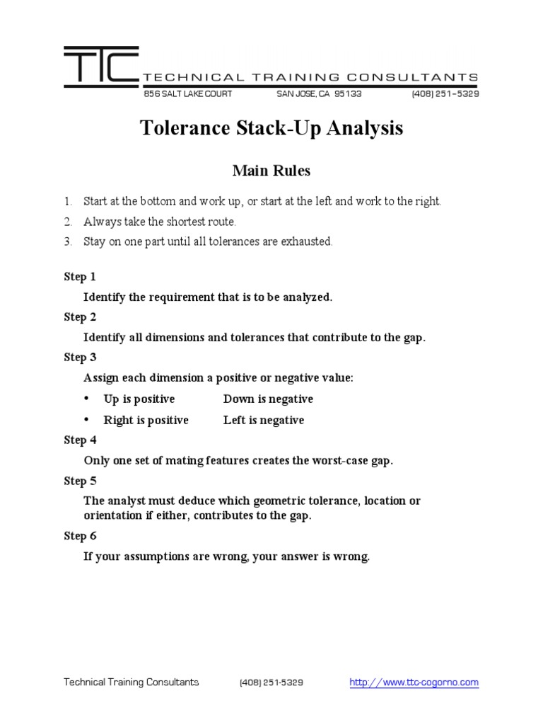 Tolerance Analysis | PDF | Euclidean Vector | Linear Algebra