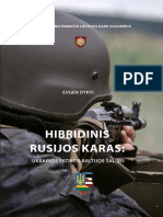 Hibridinis Rusijos Karas - Ukrainos Patirtis - (E.dykyi)