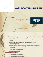 Komunikasi Dokter-Pasien (Prof. Dr. Bambang Suhariyanto, SP - KK (K) )