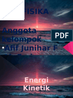 Energi Kinetik - Afif Junihar Fakri Dan Muchammad Fariz
