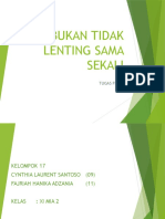 Tumbukan Tidak Lenting Sama Sekali - Cynthia Laurent Santoso Dan Fajriah Hanika Adzania