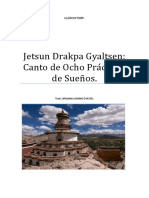 Jetsun Drakpa Gyaltsen Canto de Ocho Prácticas de Sueños.