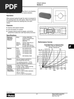 Check Valve c400s