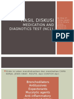 Hasil Diskusi Medication and Diagnotics Test