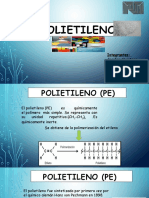 Diapositivas de Expo de Tratamiento Petroquimico. Polietileno .