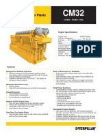 Hoja Tecnica Caterpillar CM32 50Hz