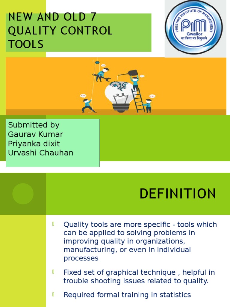 Application of Quality Tools in Solving Problems in the Production