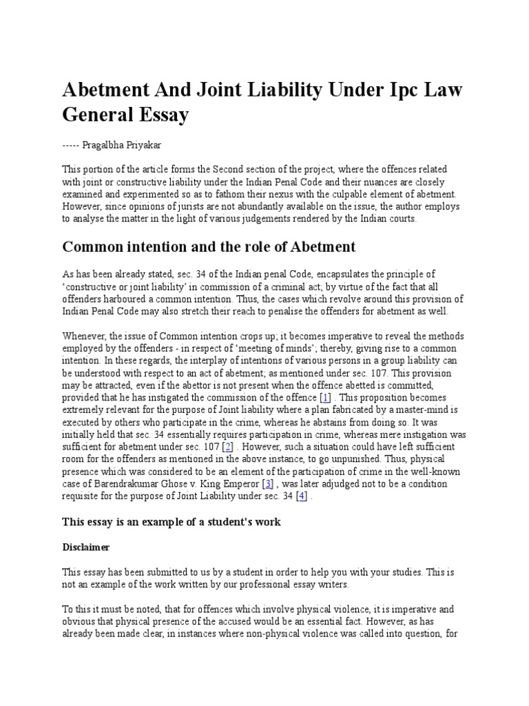 Ipc Law