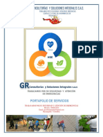 PORTAFOLIO de SERVICIOS GR Consultorías y Soluciones Integrales S.A.S.