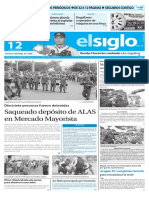 Edición Impresa El Siglo 12-05-2016