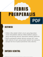 FEBRIS puerperalis