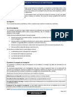 Elaboración - Protocolo de Investigación