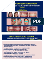 Benefits of Orthodontic Treatment-les Benefices Du Traitement Orthodontique- o Sandid- May Chaaban