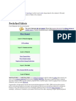 Switched Fabric: Fibre Channel