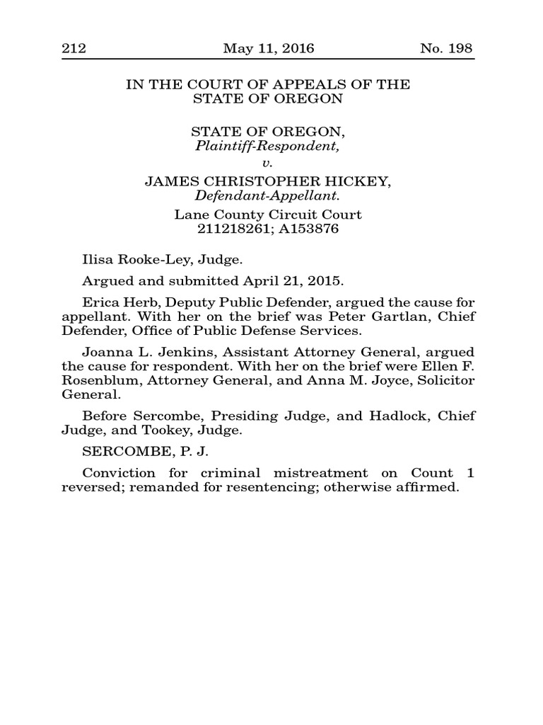 Appeals Court Ruling Evidence Burden Of Proof (Law)