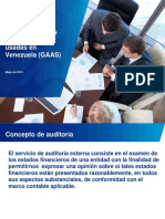 Distintas Normas de Auditoria Usadas en Venezuela GAAS