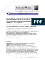 Repercusion de La Respiracion Bucal en El Sist Estomatognatico