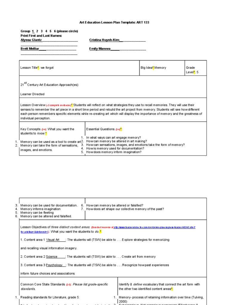 3 Complete Sentences PDF Memory Recall (Memory)