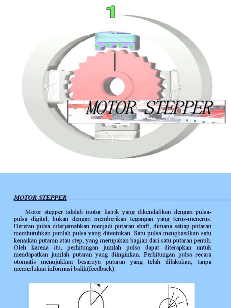 Motor Stepper | PDF | Komputer | Teknologi & Rekayasa