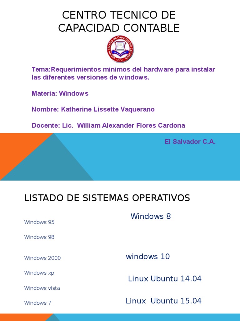 Requisitos Minimos De Hardware Para Instalar Windows 8
