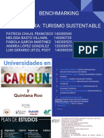 Benchmarking Carrera - Turismo Sustentable